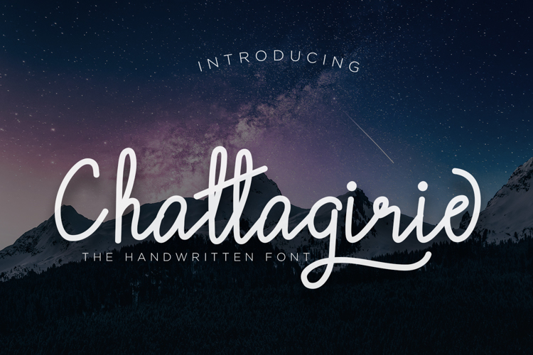 Chattagirie Handwritten Font