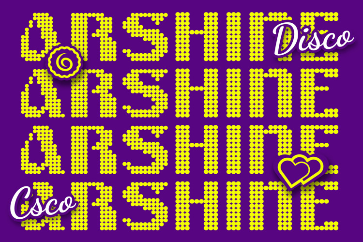 Arshine Disco Font