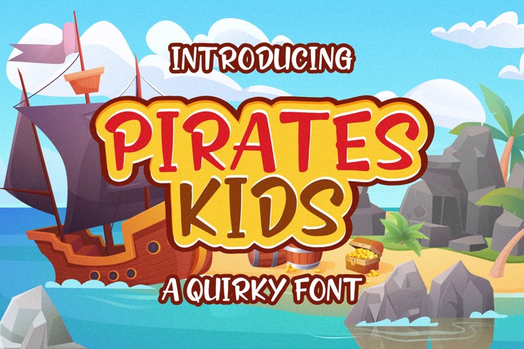 Pirates Kids Font