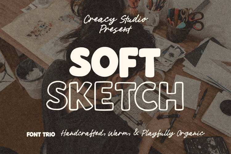 Preview of Softsketch Font