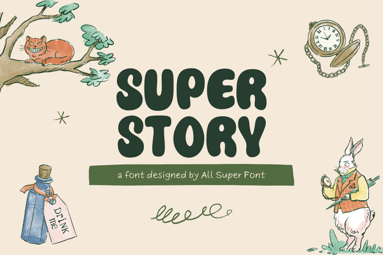Super Story Font