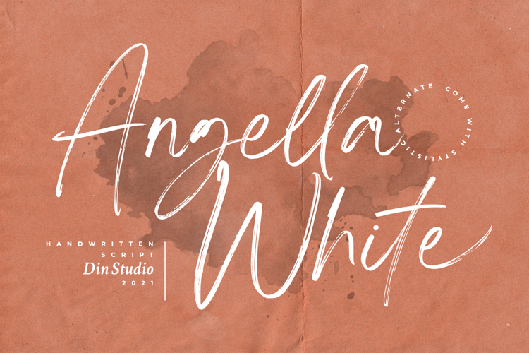 Angella White font