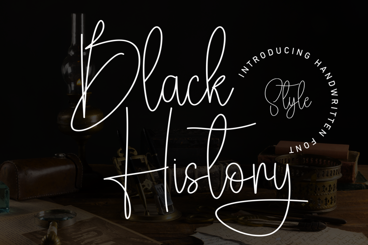 Preview of Black History Font