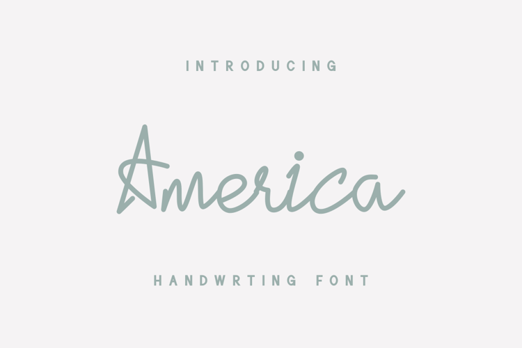 America Font