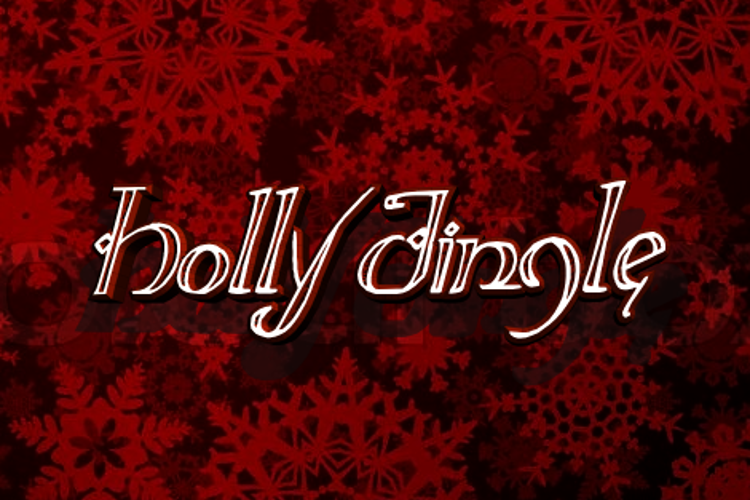 Holly Jingle Font