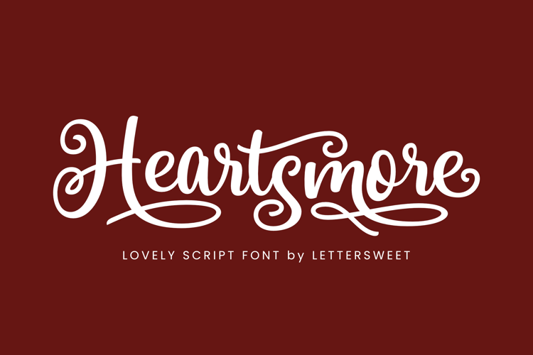 Preview of Heartsmore Font