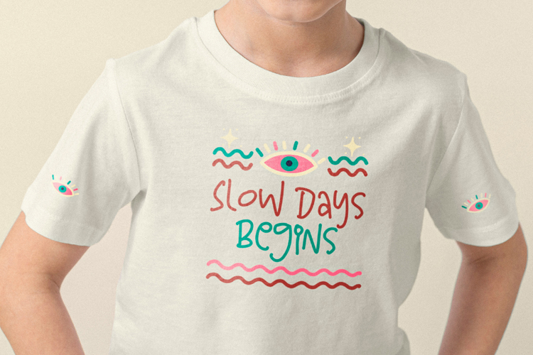 Preview of Kindly Crunch Font