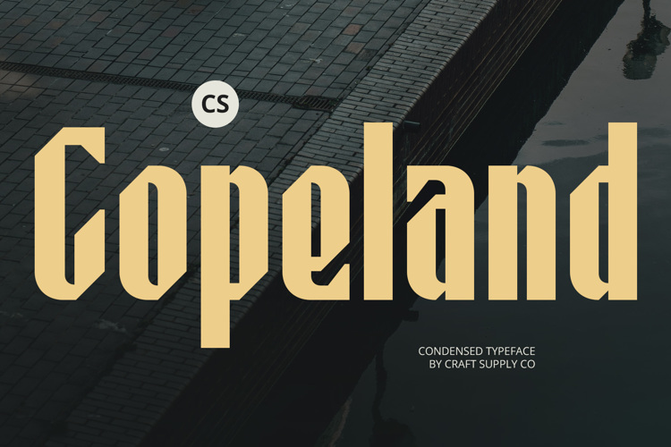 Preview of CS Copeland Font