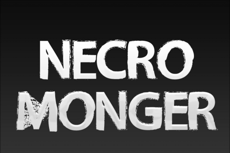 Necro Monger Font