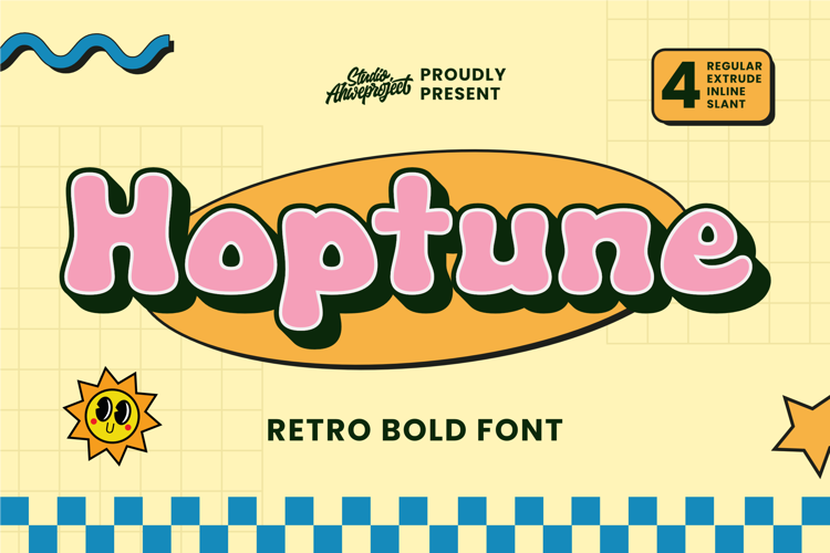 Preview of Hoptune Font