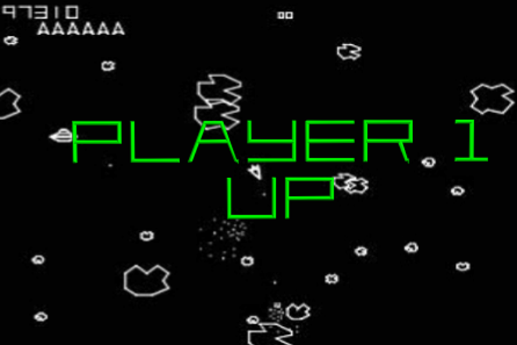 Player 1 Up Font