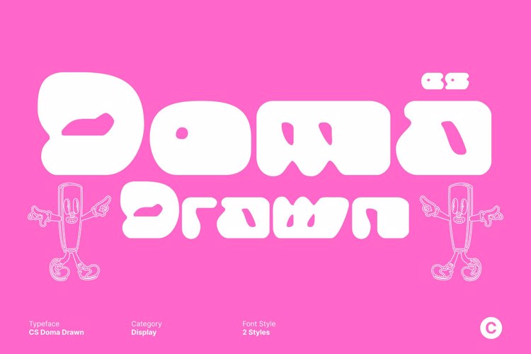 Preview of CS Doma Drawn Font