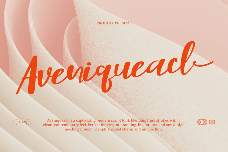 Preview of CF Aveniqueacl Font
