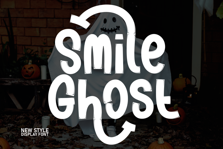 Smile Ghost Font