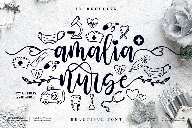 amalia nurse Font