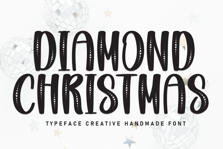 Preview of Diamond Christmas Font