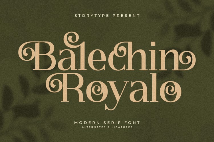 Balechin Royalo Font