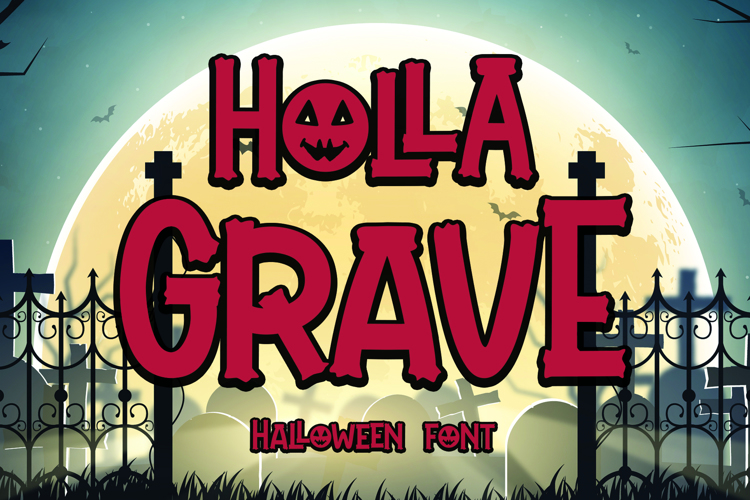 Holla Grave Font