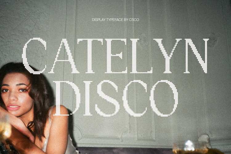 Preview of Catelyn Disco Font
