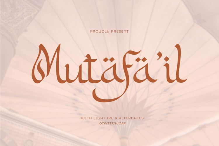 Mutafa’il Font