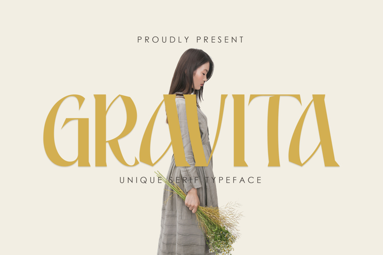 Preview of Gravita Font