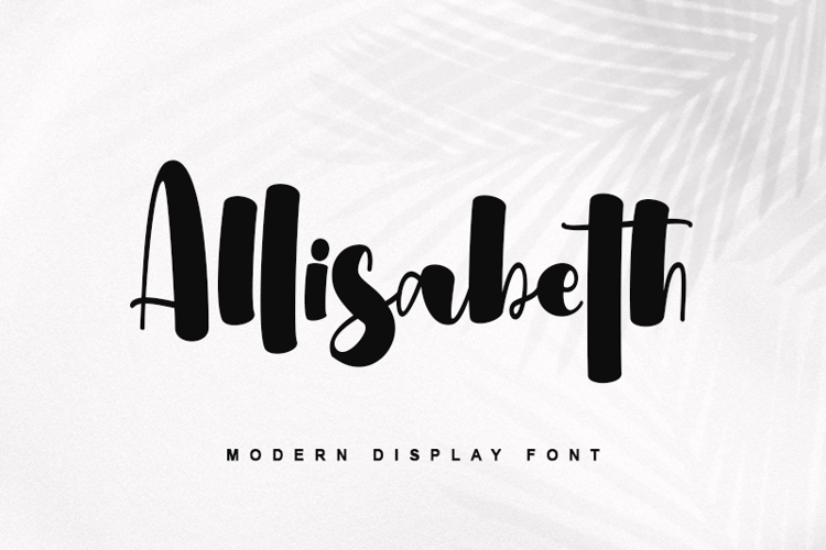 Allisabeth - Font