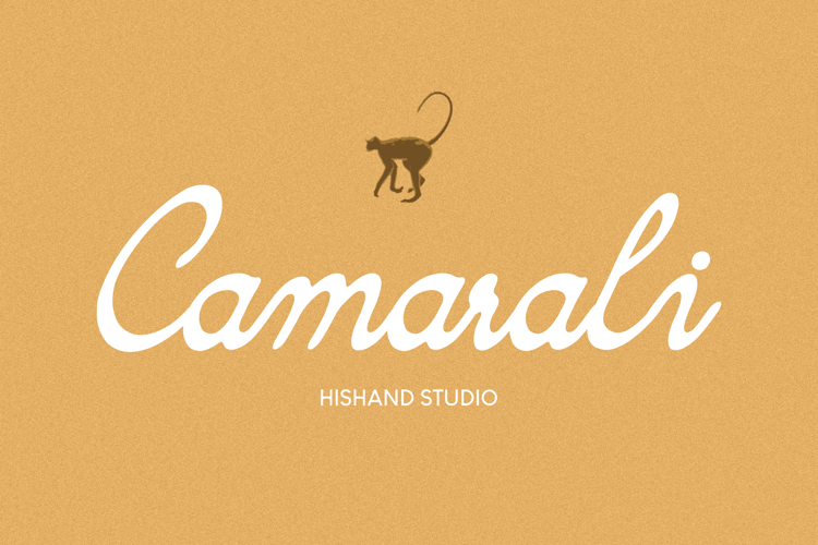 Preview of Camarali Font