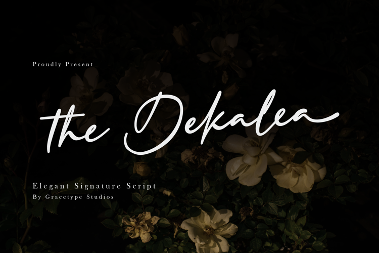 Preview of Dekalea Font