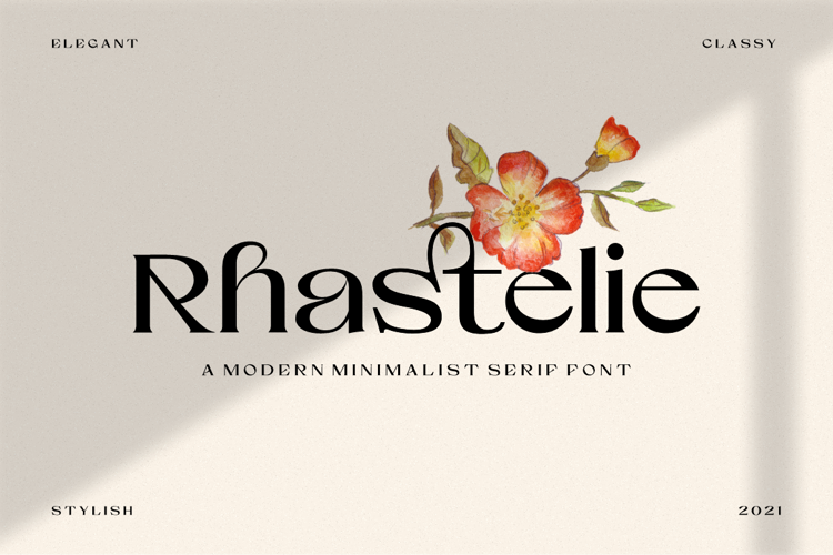 Rhastelie Font