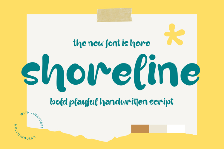 Preview of Shoreline Font