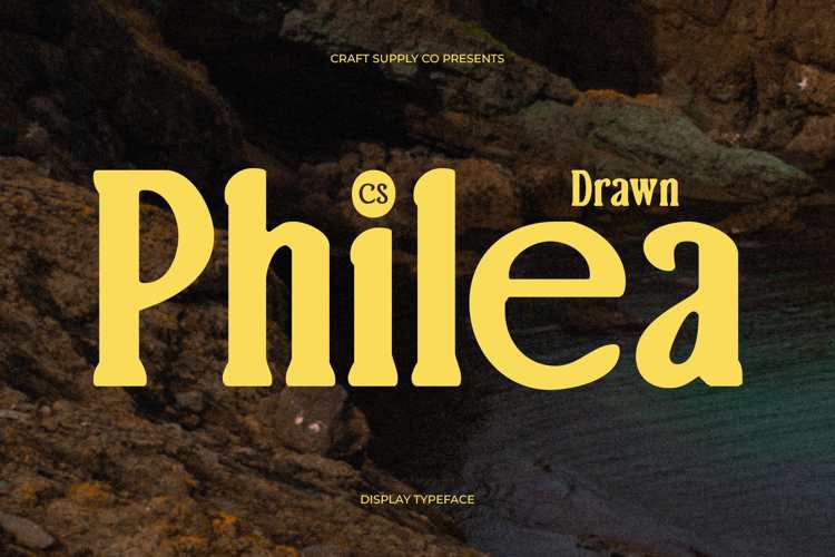 Preview of CS Philea Drawn Font