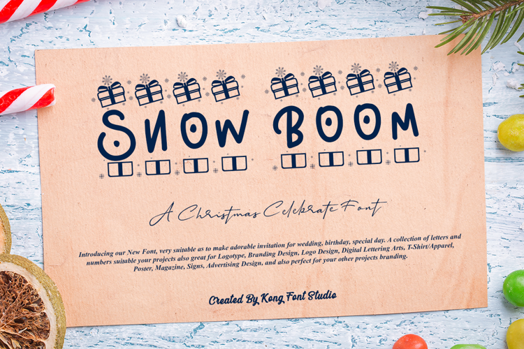 Snow Boom Font