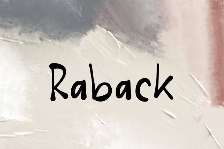 Raback Font