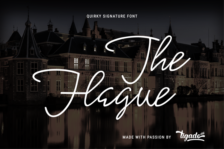 The Hague Font