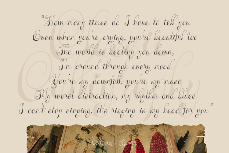 Preview of Etiopia Font