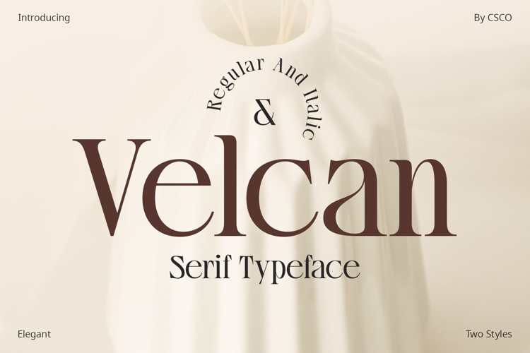 Velcan Font