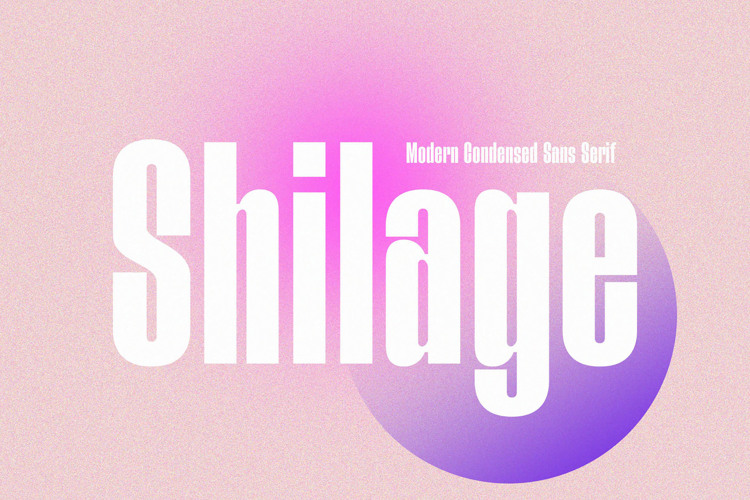 Preview of Shilage Font