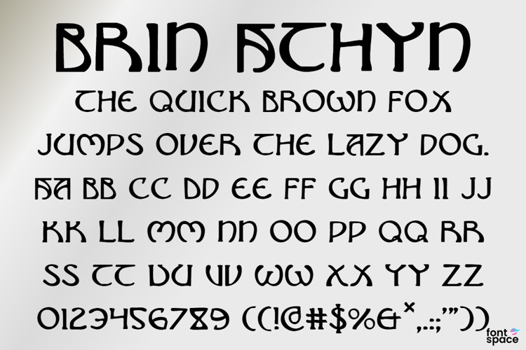 Brin Athyn Font