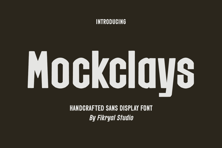 Preview of Mockclays Font