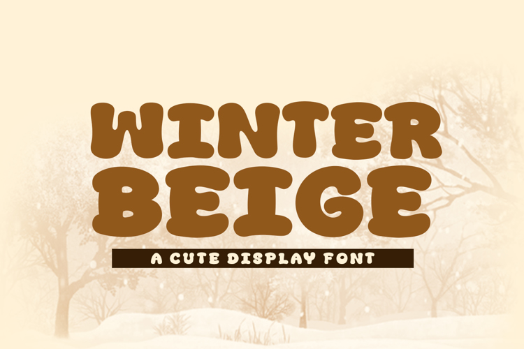 Winter Beige Font