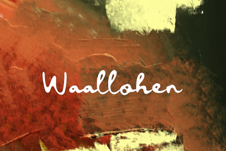 Preview of w Waallohen Font