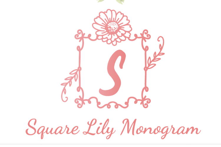 Square Lily Monogram Font