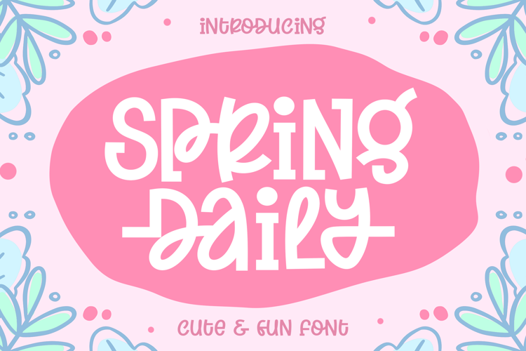 Spring Daily Font