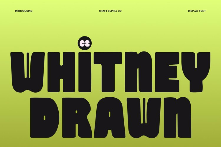 Preview of CS Whitney Drawn Font
