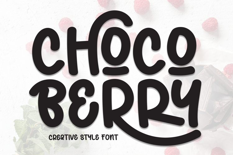 Preview of Choco Berry Font