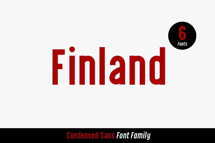 Finland Thin Font