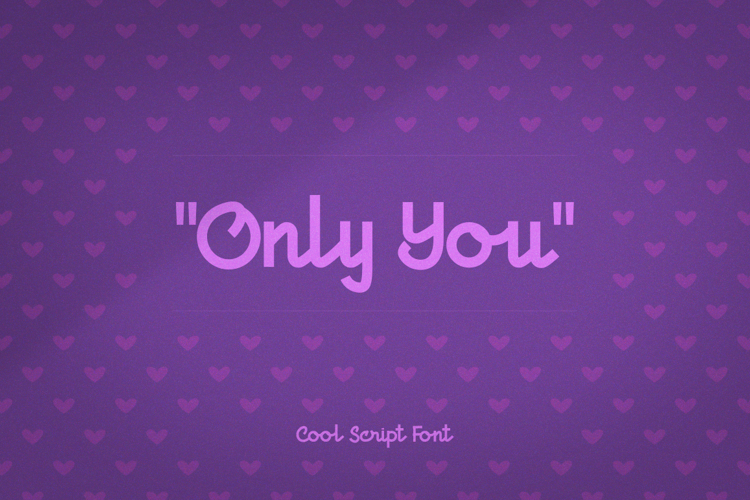 Only You Font