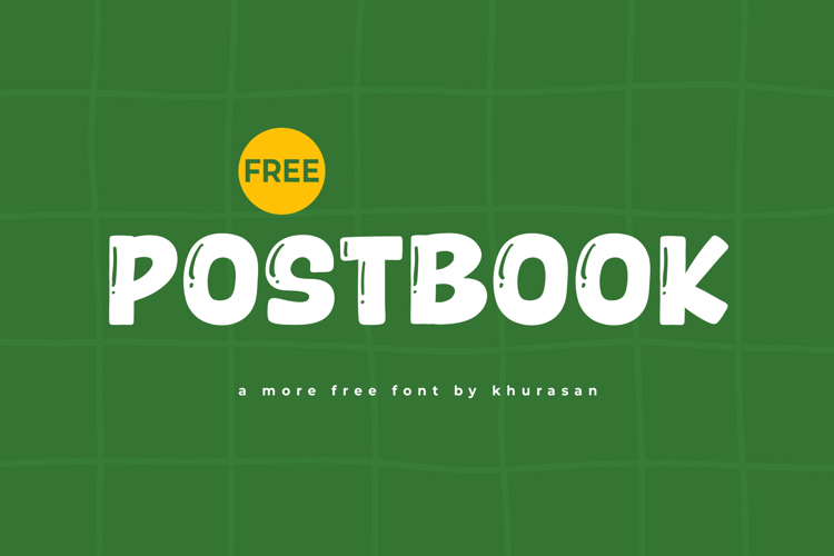 Preview of Postbook Font