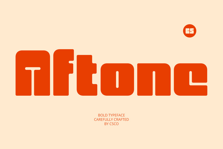 Preview of CS Aftone Font