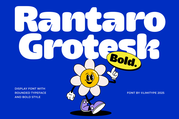 Preview of Rantaro Grotesk - Bold Font